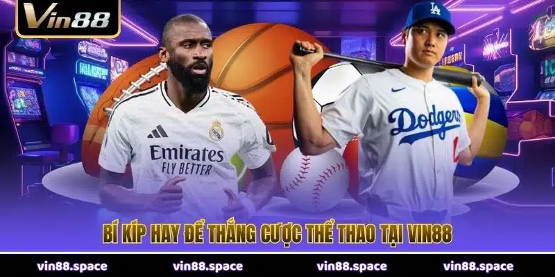 Bí kíp hay để thắng cược thể thao tại VIN88